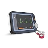 Wellue EKG-Monitor, Herz-Monitor mit EKG, EKG-Gerät Bluetooth mit APP für iOS & Android, Arbeit mit Smartphone und PC, 30s/60s/5mins Aufzeichnung, persönliche tragbare Herz Gesundheit Tracker H