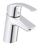 GROHE Eurosmart | Badarmatur - Einhand-Waschtischbatterie, mit Zugstange-Ablaufgarnitur | S-Size | chrom | 33265002