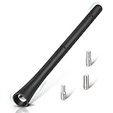 Eightwood Auto Antenne FM DAB Dachantenne Auto 18,5cm Autoradio Antenne kurz mit starker FM/AM/DAB Empfangsfunk