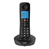 BT Essential X, BT7880 DECT, Ruisance Call Blocker Plus, Anrufbeantworter, digitales verbessertes schnurloses Telefon, 30-minütige Aufnahme, Hintergrundbeleuchtung, Schwarz –