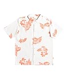 Quiksilver Herren Shirt Hemd mit Button-Down-Kragen, Canyon Sunset Island Fauna, M