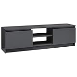 Susany TV-Schrank HiFi-Schrank Lowboard Sideboard Fernsehtisch Mit 2 Schubladen 2 offenen Fächern,Kommode Sideboard Schrank Fernsehschrank TV-Eckschrank Stereoschrank 120 x 30 x 35,5 cm,Spanp