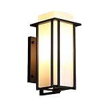 ZHANGJINYISHOP2016 Wandlampe Wandleuchte Retro Wandleuchte Außenterrasse Lampe Balkon Wandleuchte Wandleuchte Retro New Chinese im Freien Wasserdichten Tür-Außenwand Hof Lampe Aisle Wandbeleuchtung