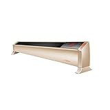 Elektrische Konvektionsheizung, Fußleistenheizung, Smart Touch Flammhemmendes Aluminiumlegierungsgehäuse für Home Office Schlafzimmer (Größe : 120 cm)