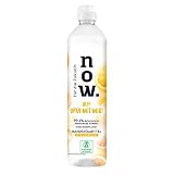für die Zukunft NOW Spülmittel Zitronenfrische, 550 ml - Spülmittel für empfindliche und sensible Haut, vegan, natürliche Inhaltsstoffe gegen F