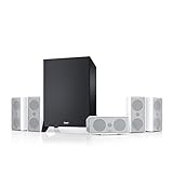 Teufel Consono 35 Mk3 5.1-Set Weiß Heimkino Lautsprecher 5.1 Soundanlage Kino Raumklang Surround Subwoofer Movie High-End HiFi Speak