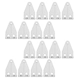 Healifty Fensterrollo, Haken, Conditioner, Rollo: Türverdunkelung, Fenster, breite Vorhänge, Schloss, Küche, 16 Stück