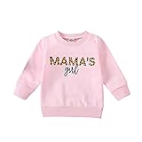 OverDose Unisex Babykleidung Jungen und Mädchen Hoodie Neugeborene Sweatshirts Drucken Langarmshirts Rundhals Oberteile Langarm Herbst Tops Mode Casual mit Kap