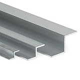 Aluminium Z-Profil AlMgSi05 AxHxBxS: 15x10x10x2mm | L: 2000mm (200cm) Z