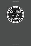 Certified Scrum Master: Scrum Agile Notebook For Tracking Project & Daily Scrum Details During - Softcover Journal for 3 Week Sp