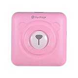 Peripage Mini-Fotodrucker, drahtloser Thermodrucker, BT-Bilddrucker, mobiler Drucker, Taschendrucker, empfangener Drucker mit USB-Kabel, unterstützt Android iOS Smartphone Windows-R