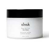 vinsk® UNISEX Protein + Argan Haarmaske Haarkur für trockenes & strapaziertes Haar | Reichhaltige Hair Mask ohne Parabene | Argan Oil spendet Feuchtigkeit und Glanz | Kur j