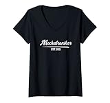 Damen KFZ Mechatroniker Ausbildung Automechaniker Autoschrauber T-Shirt mit V