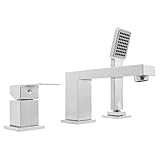 Welfenstein 3-Loch Wannenrandarmatur WRA-75B Armatur für Badewanne W