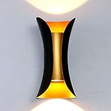 Moderne LED Wandleuchten Wandleuchte Aussen Innen IP65 10W Modern Wandlampe Metall Wandleuchte Aluminium Leuchtet LED Wandleuchte Leuchtet für Schlafzimmer, Wohnzimmer, Bad, F