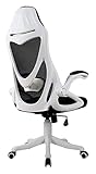 GAOFEN Sessel Bürostuhl Ergonomischer Computerstuhl Computerstuhl Bürostuhl High Back Racing Spiel Stuhl Arbeit Kissen Sitz (Color : White)