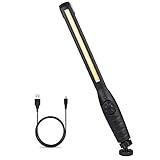 Winzwon LED Arbeitsleuchte Taschenlampe Werkstattlampe COB Inspektionsleuchten Campinglampe mit Magnetischen Arbeitslicht für Auto Reparatur, Werkstatt, Garage, Camping, Notbeleuchtung