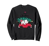 Oh My Deer Funny Christmas Cats Driving The Christmas Tree Sw