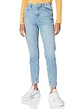 PIECES Damen PCLEAH MOM HW ANK LB110-BA/NOOS BC Jeans, Blau (Light Blue Denim Light Blue Denim), L