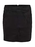 ONLY Damen Kunstleder Rock ONLJulie 15165913 Black 38