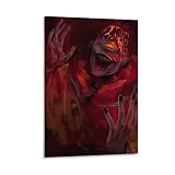 Jujutsu Kaisen Anime Poster Jogo Poster Dekorative Malerei Leinwand Wandkunst Wohnzimmer Poster Schlafzimmer Gemälde 60 x 90