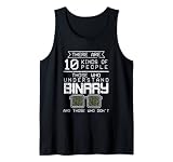 Es gibt 10 Arten von Menschen, die Binäre und Tank Top