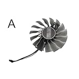 Jinyouqin 95mm GTX 1080 Kühler Fan für Palit EMTEK GTX1080 Gamerock Premium Edition Grafikkarte FD10015H12s GAA8S2U Kühlfans (Blade Color : A 1PCS)