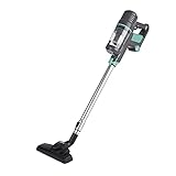 MAXXMEE Akku-Zyklon-Staubsauger 2-Stufen-Saugkraftregulierung | 135 W Leistung | 600 ml Staubbehälter ohne Beutel | Kabellos [grau/türkis]