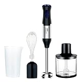 H HILABEE 4 in 1 1000W Stabmixer mit Stabmixer mit Chopper B