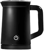 LSDRALOBPOI Automatischer Milchschäumer Elektrischer Milchaufschäumer Milk Frother Haushalt 500W Heißer Schokoladenautomatischer Milchschäumer mit Heiß- und Kaltmilchfunktion Edelstahl 1023