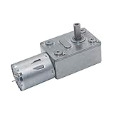 WNJ-TOOL, 1pc JGY-370 High Torque 2-210rpm Low Speed ​​6v 24v 12V DC Motor Elektromotor Schneckengetriebemotor mit quadratischem Getriebe (Farbe : 66rpm, Größe : 6V)