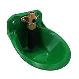 MYB Supplies Automatisches Tränkebecken Pferdetränke niederdruck, Trinkbrunnen für Hunde Sheep Calf, Tränketrog Kleintiere Tränken Tränkanlagen für Viehhaltung
