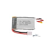 3,7V 450mAh jstph2.0 Li-Po Power Ersatz-Akku für sehr viele RC Flugzeuge, u. a. passend für Predator z51 und z51c, 2 poliger Flug-Akku Ersatzteil für Verschiedene Modelle aus dem Bereich Modellb