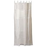 Loberon Gardine Tinkerbell, Baumwolle, H/B ca. 250/135 cm, Ecru, E