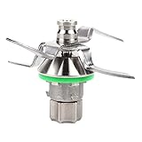 JUSTJUNMIN Mixer Ersatzteile Edelstahl-Mixer- Klinge austauschbares Ersatzteil Zubehör for Vorwerk Thermomix TM31. Mix