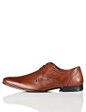 find. Amos Derby Schuhe Herren mit Struktur und Blockabsatz, Braun (Napa Tan), 42 EU