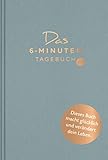 Das 6-Minuten-Tagebuch pur (aquarellblau): Dieses Buch macht glücklich und verändert Dein Leb