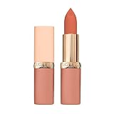 L'Oréal Paris Lippenstift, Mattes Finish im zarten Nude-Ton, Color Riche Ultra Matte, Nr. 01 No Obstacles, 5 g