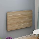 CZYNB Wandmontierter Tropfenblatttisch Faltende Küche Esstisch, Platzrettende Schreibtisch, 12 Größen (Size : 80 * 50cm/31.5 * 19.69in)