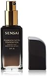 Kanebo Sensai Flawless Satin Foundation 203, Neutral Beige, 30