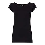 FellHerz Damen T-Shirt schwarz, Bio & Fair aus 100% Bio-Baumwolle und unter fairen Bedingungen hergestellt, nachhaltig, vegan, ökologisch, alternativ (M)