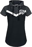 Harry Potter Hogwarts Frauen T-Shirt schwarz/grau S 100% Baumwolle Fan-Merch, F