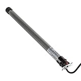 jarolift Elektronischer TDEP 10/14 Rollladenmotor Rohrmotor, SW40, Zugkraft 27 kg, Komplettset mit 8 Kant-Wellenadapter u. Lager, Blockiererkennung, Überlastung
