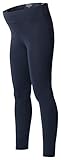 Schwangerschaftsmode ~ Noppies Leggings gerafften Saumbündchen 60106, S/M, navy