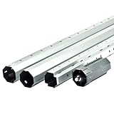 Stahlwelle/Teleskopwelle/Rolladenwelle Set mit Walzenkapsel Länge bis 240cm f. Rolladen Rollladen SW60 8