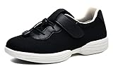 Diabetische Ballenzehen Orthopädische Schuhe Extraweite Weiten Walking Ödem Sneakers Verstellbarer Riemen Einfaches An-/
