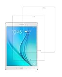 TECHKUN [2 Stück Panzerglas Schutzfolie Samsung Galaxy Tab A 9.7 Panzerglas, für T550/ T555N