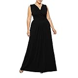 Damen Sommer Kleider Sommerkleider Freizeit Knöchellang Solide Ärmellos Casual Lang Kleider Strandkleider Boho Große Größe Langes Kleid Partykleider Cocktailkleid Abendkleider Elegant F