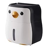 Exanko Toilettenpapierhalter Pinguin Free Punch Papierrollenhalter Tube WC HHNgende Wandrolle Box Badezimmer Produk