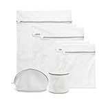 pexed Wäschenetze (7er Set) – mit Premium Honeycomb Mesh – Wäschesack für W